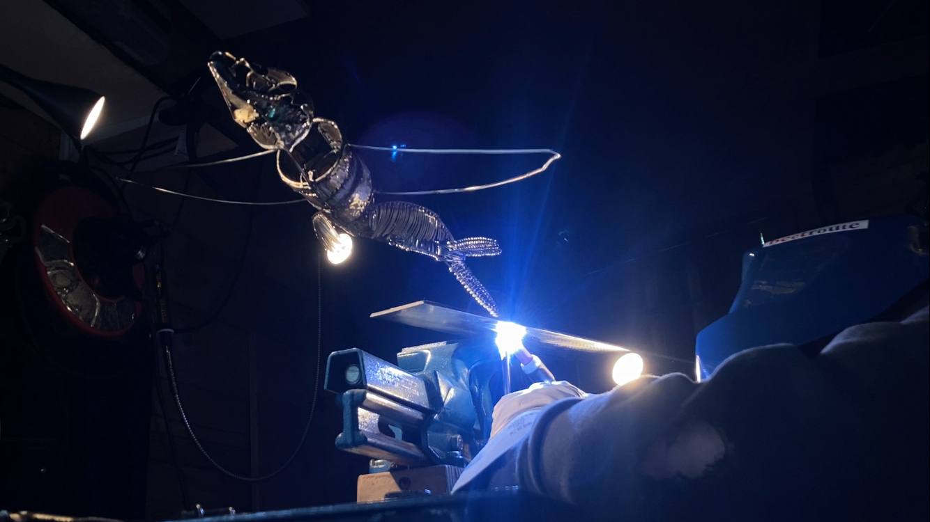 TIG welding detail